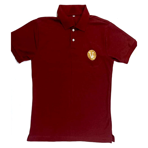 Mens Maroon Polo T-Shirts - Age Group: Adult