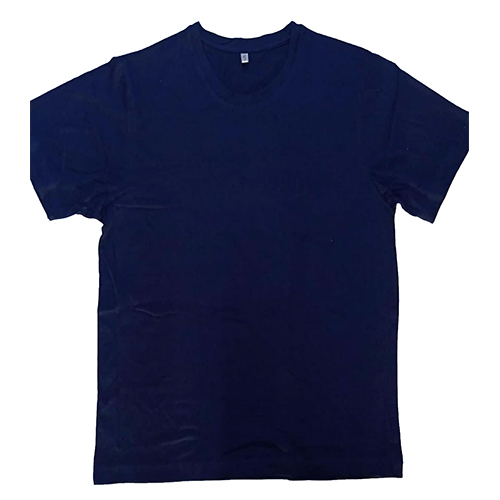 Plain Color Round Neck T-Shirts