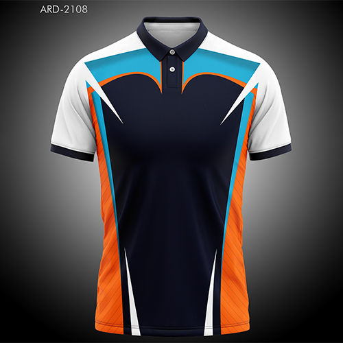 ARD-2108 Mens Collar Sublimation T-Shirts