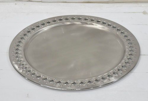 13 Inch Iron Charger Plate