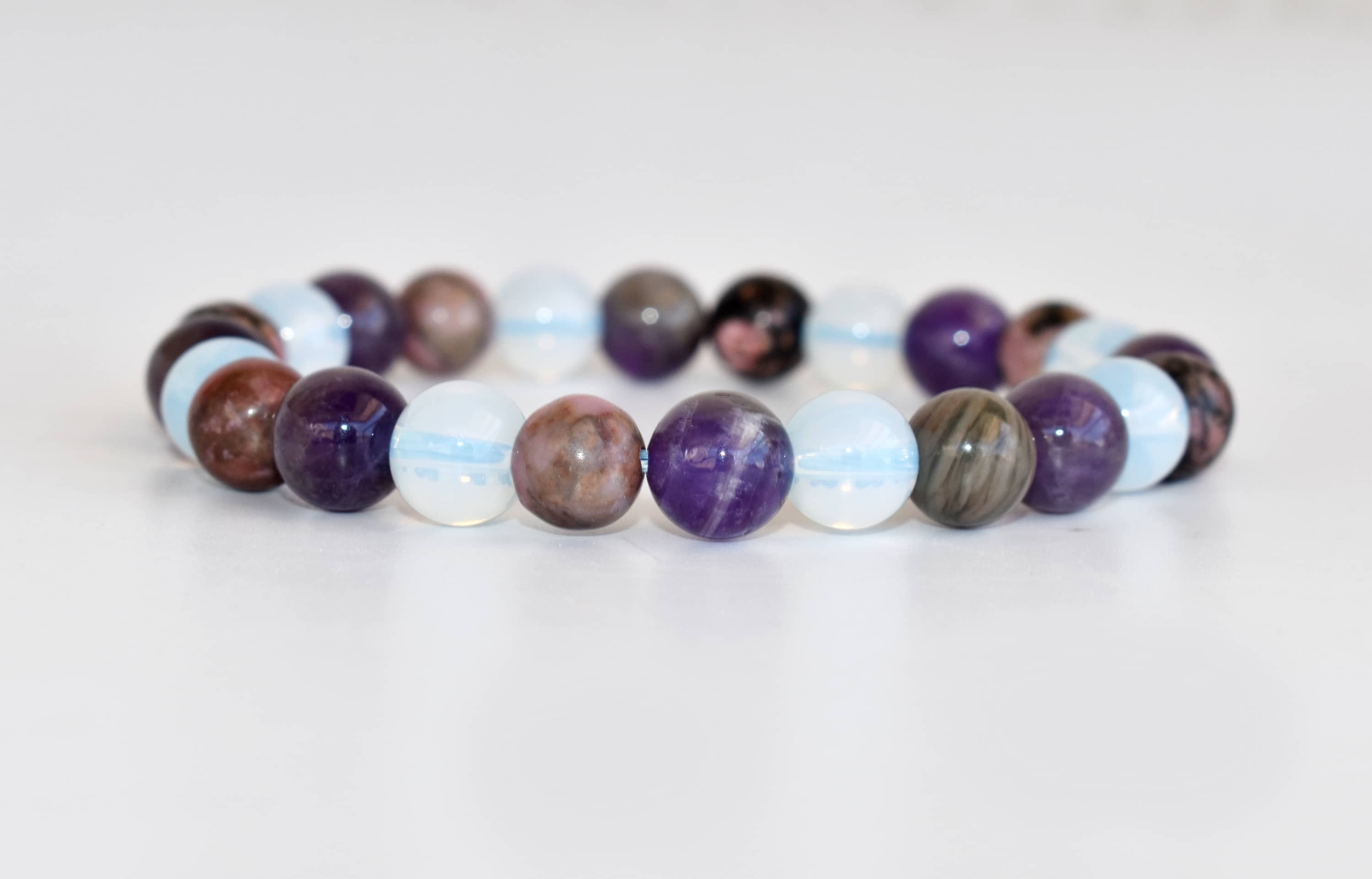 Libra Zodiac Crystal Bracelet Crystal Beaded Bracelet