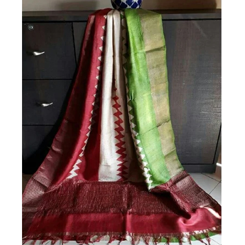 Jori Tussar Silk Saree