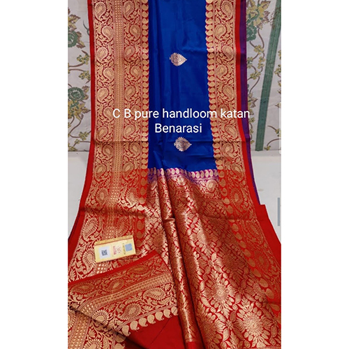 Pure Handloom Katan Banarasi Saree