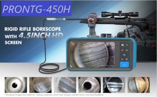 Gun Barrel Inspection Borescope Camera System, Prontg-450H