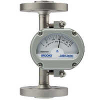 Stainless Steel Digital Rotameter Flow Meter - 4-20 Ma Output, Silver Metal Design For Industrial Use