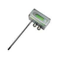 Silver Air Velocity Meter Transmitter
