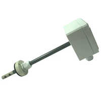 12v Dc Air Velocity Transducer - Metal, White | Industrial Measurement, Easy Installation, Environmental Adaptability