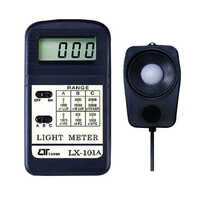 Digital Lux Meter - Metal Build, Various Sizes, Sleek Black Finish | Industrial Usage, Accurate Light Measurement