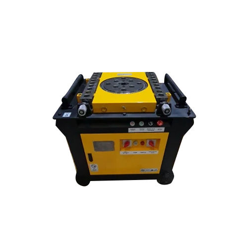 Rebar Bending Machine - Color: Black And Yellow