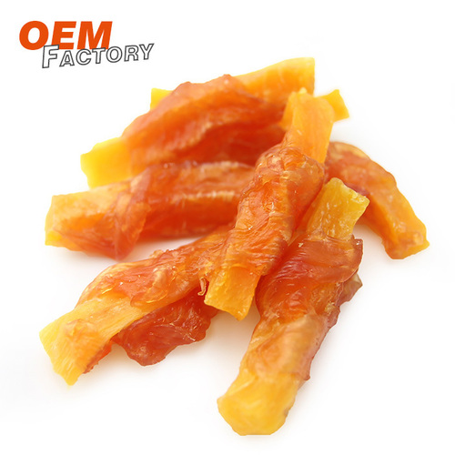 Sweet Potato Twined by Chicken True Chews Dog Treats Factories