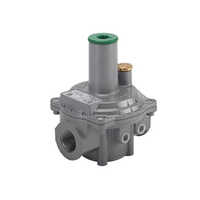 Industrial Pressure Regulator Valve - Mild Steel, Various Sizes Available, Colour Coated | Designed For Oil Media, Round Shape, Ideal For Industrial Use