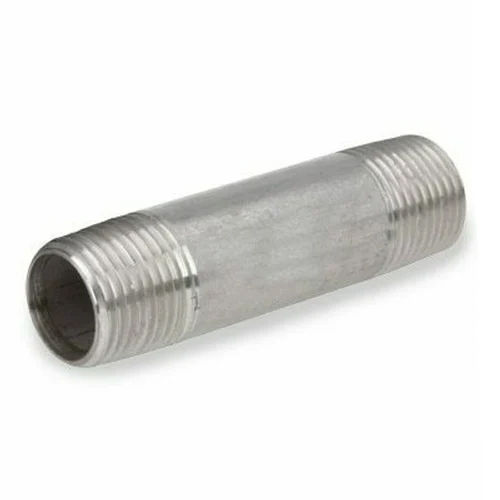 Silver Seamless Pipe Nipples