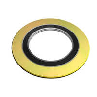 Spiral Wound Graphite Filled Gasket - Color: Yellow