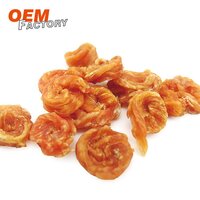 Orange Dried Chicken Roll Oem Dog Treats Supplier