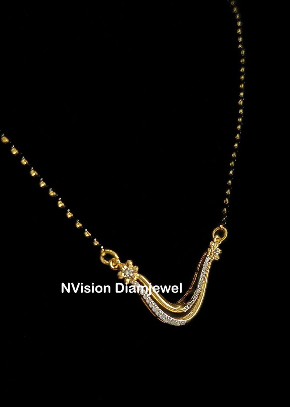 Natural Diamond Mangalsutra