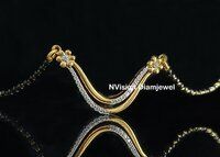 Natural Diamond Mangalsutra