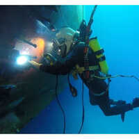 Under Water cutting electrodes