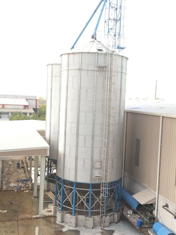 Steel Hopper Bottom Silo