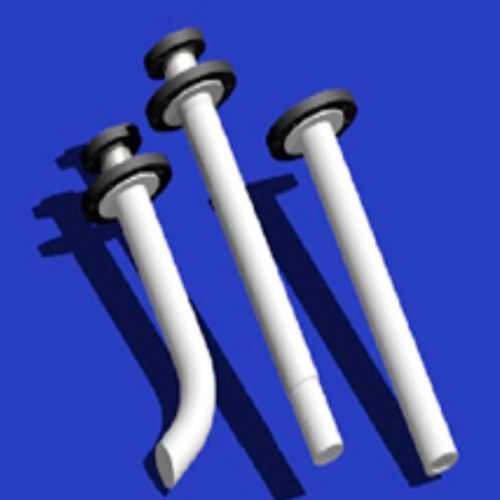 Ptfe Line Dip Pipes - Color: White