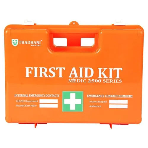 Ornage Abs Plastic Industrial First Aid Kit