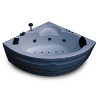 The Babe 4 ft Corner Combi-Massage Bathtub