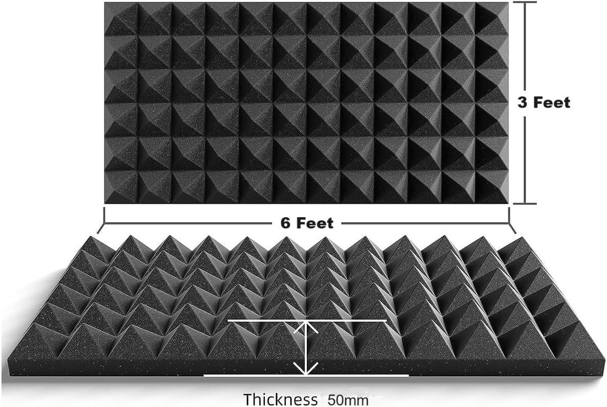 Acoustic Pyramid Foam Panel