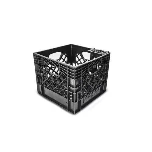 Foldable Plastics Crates - Color: Black