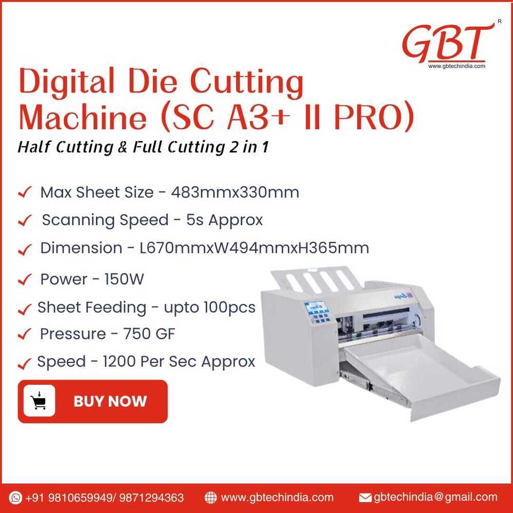 Digital Die Cutting Machine SC A3+II PRO