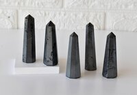 Hematite Obelisk Point Crystal Tower