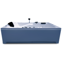 Euro 5.5 ft x 3 ft Combi-Massage Bathtub