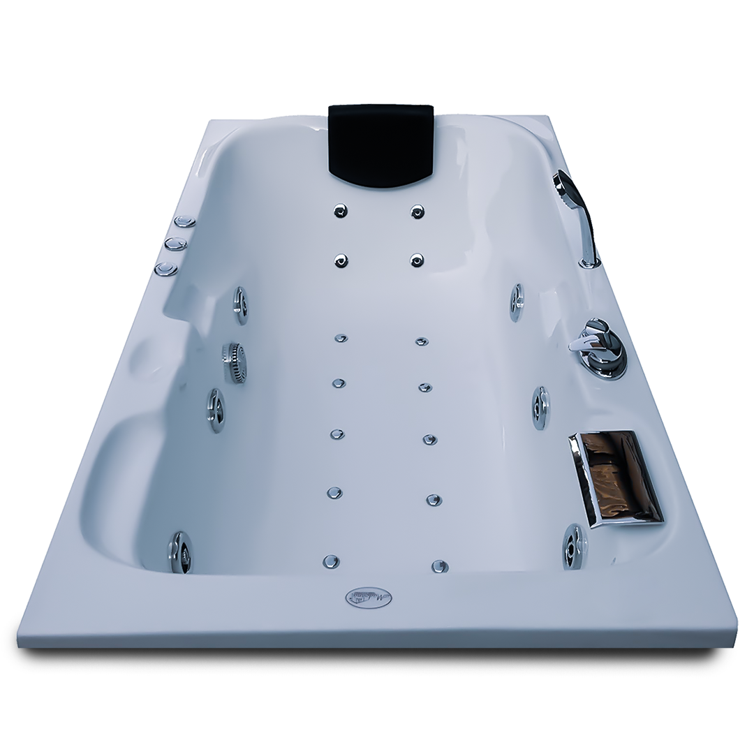 Euro 5.5 ft x 3 ft Combi-Massage Bathtub