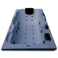 Euro 5.5 ft x 3 ft Combi-Massage Bathtub