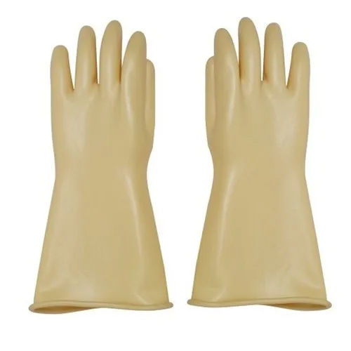 Rubber Electrical Protection Hand Gloves