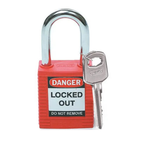 With Key Long Safety Padlock Application: Industrial