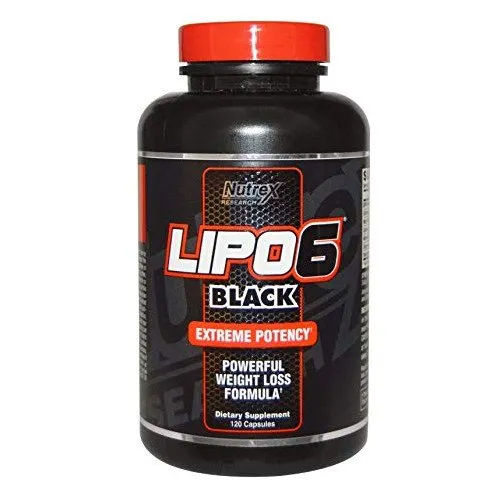 Lipo-6 Black Capsule Dietary Supplement