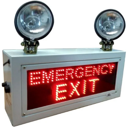 Emergency Exit Lights