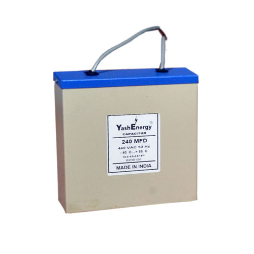 240mfd Box Type Capacitor Application: High Voltage at Best Price in ...