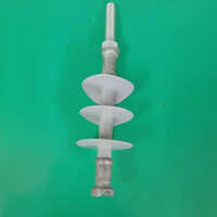 11kv Polymer Pin Insulator - Polymer Material, 11 Watt Rated Voltage, Color As Per Image | Ideal For Electrical Installations