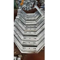 11 Kv Hot Dip Galvanized V Cross Arm - 6mm Thickness, Customized Shape | High-quality Gi Material, Durable Galvanized Surface Treatment, Warranty Included