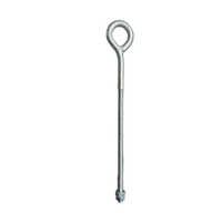 Hot Dip Galvanized Lt Small Eye Bolt For Stay Set - 450mm Length, 16mm Diameter, Silver Color, Multi-grade Strength, High Standard Quality, Versatile Hardware Fitting