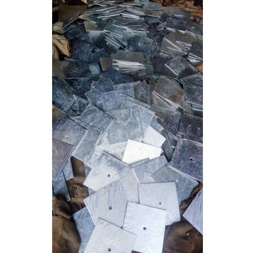 Silver Hot Dip Galvanized Iron Earthing Plate