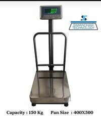 Platform Scale 400x500 150 Kg - Accuracy: 20 Gm
