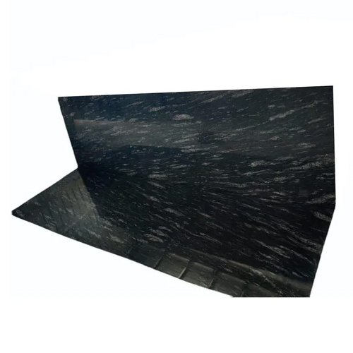 Rectangular Black Flooring Granite Slab