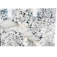 16mm Alaska White Granite Slab - 16mm Thickness, Polished Surface Finish, White Color | Customizable Size, Ideal For Industrial Applications