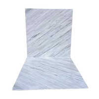 16mm Morwad White Marble Slab - Marble, Custom Size, White Color, Polished Surface Finish | Ideal For Countertops, Flooring, Wall Cladding