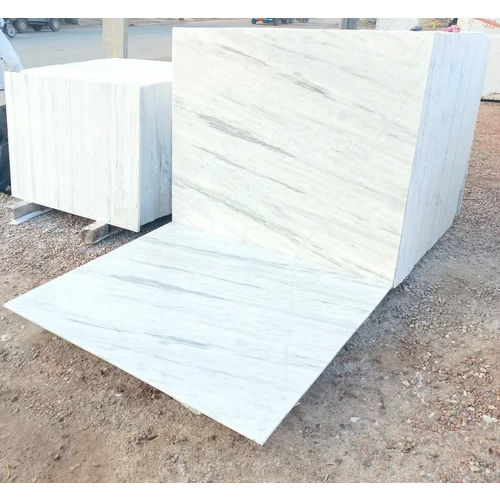 18Mm Morwad White Cross Marble Slab - Size: Customize