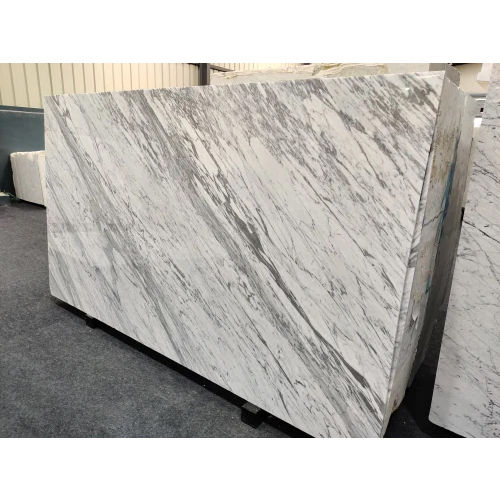 16Mm Satvario Italian Marble Slab - Color: White