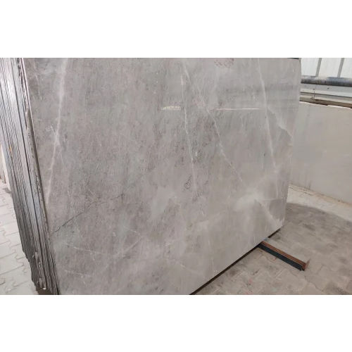 18Mm Italian Grey Marble Slab - Color: White