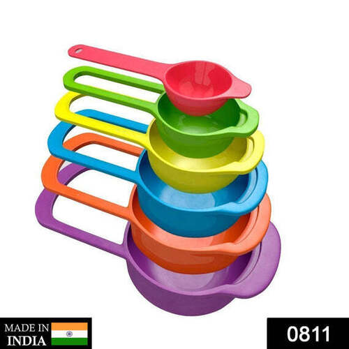 Plastic Measuring Spoons For Kitchen (6 Pack) - Application: As Per Product Requirement
