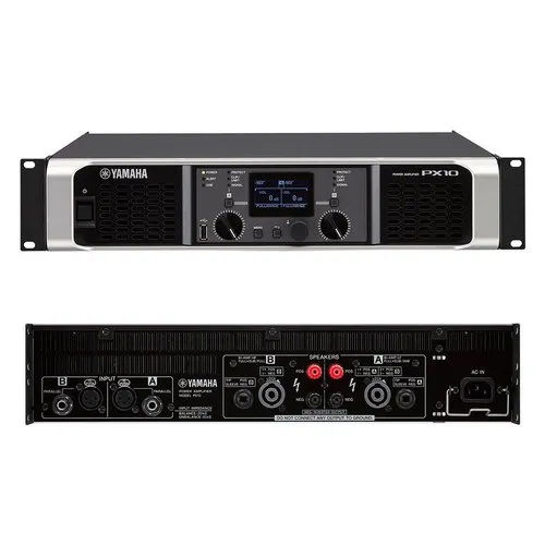 Black Yamaha Px Series Power Amplifier